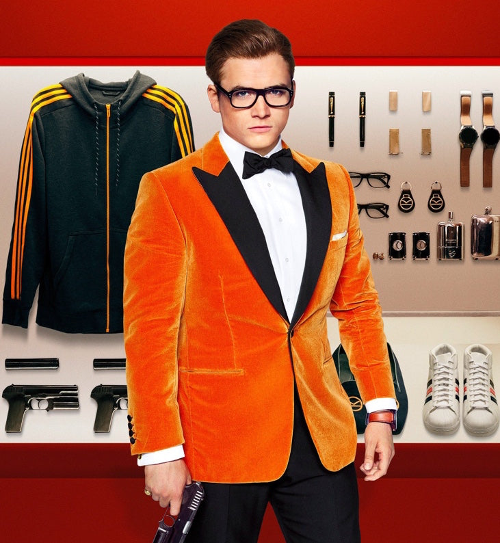 Orange Dress Coat